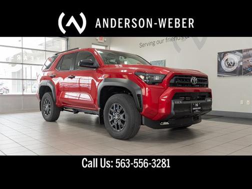 Supersonic Red 2026 Toyota 4Runner SR5