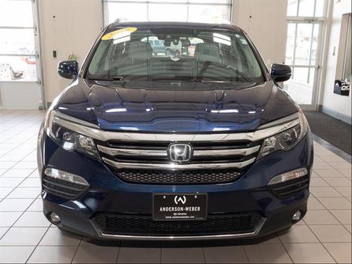 Obsidian Blue Pearl 2018 Honda Pilot Elite