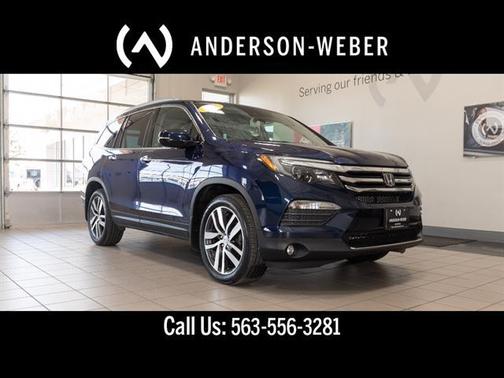 Obsidian Blue Pearl 2018 Honda Pilot Elite