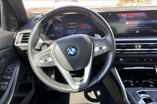 Gray Metallic 2024 BMW 330 330i