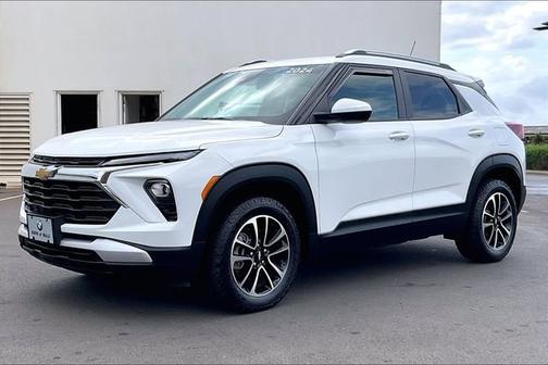 Summit White 2024 Chevrolet Trailblazer LT