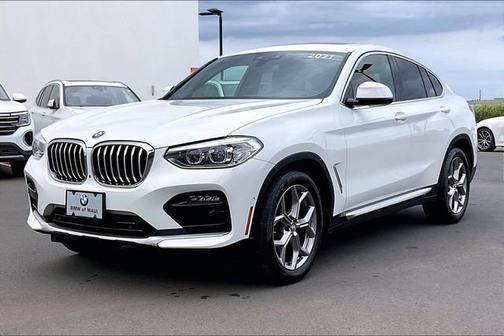 Alpine White 2021 BMW X4 xDrive30i