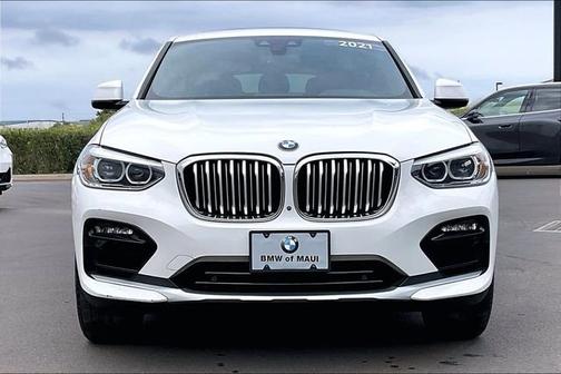 Alpine White 2021 BMW X4 xDrive30i