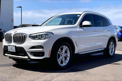 Alpine White 2020 BMW X3 sDrive30i