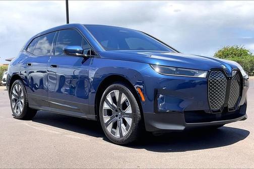 Phytonic Blue Metallic 2025 BMW iX xDrive50