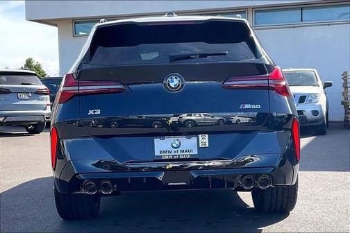 Black Sapphire Metallic 2026 BMW X3 M50 xDrive