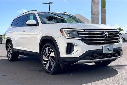 White 2024 Volkswagen Atlas 2.0T SE w/Technology
