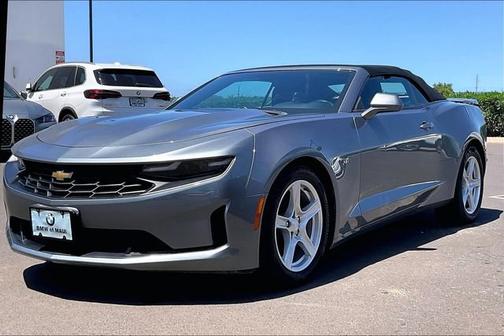 Satin Steel Gray Metallic 2020 Chevrolet Camaro 1LT