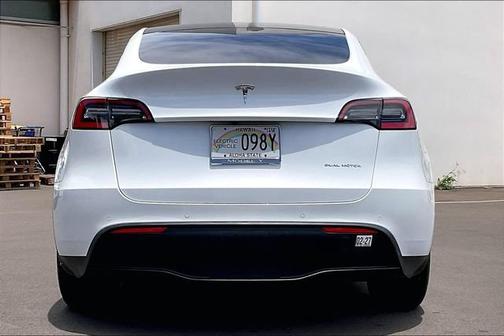 White 2021 Tesla Model Y Long Range