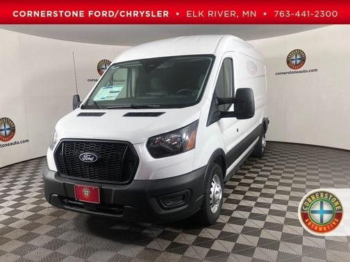White 2026 Ford Transit-350 148 WB Medium Roof Cargo