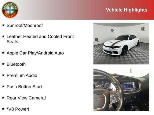 White 2022 Dodge Charger Scat Pack