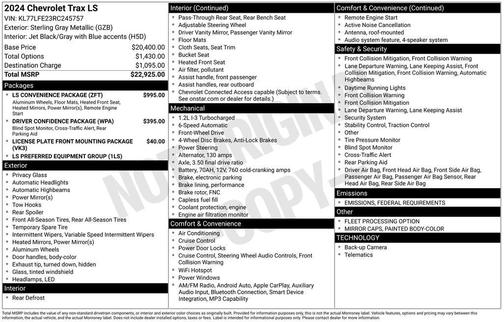 2024 Chevrolet Trax LS