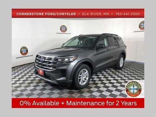 Gray 2026 Ford Explorer Active