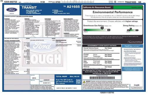 White 2026 Ford Transit-250 148 WB Medium Roof Cargo