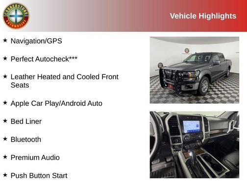 Gray 2019 Ford F-150 Lariat