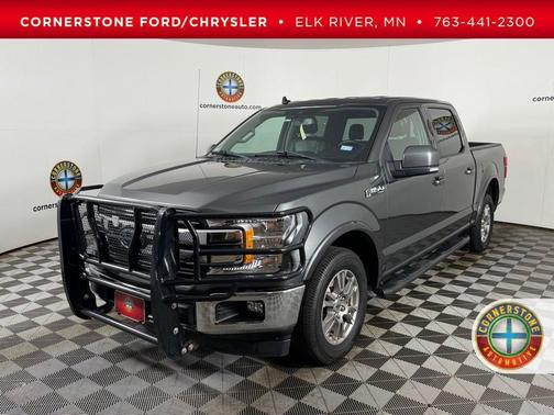 Gray 2019 Ford F-150 Lariat