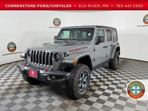 Gray 2023 Jeep Wrangler Rubicon
