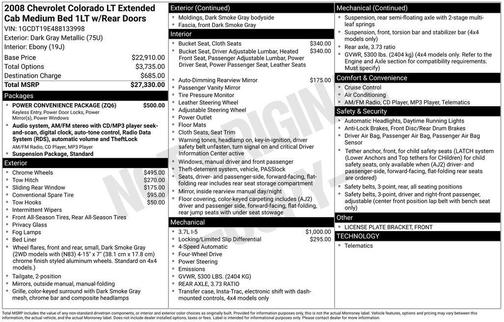 2008 Chevrolet Colorado LT