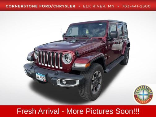 Snazzberry Pearlcoat 2022 Jeep Wrangler Unlimited Sahara