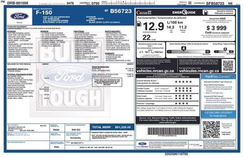 White 2025 Ford F-150 Tremor