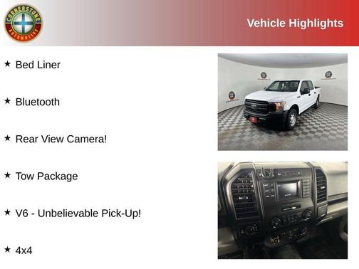 White 2018 Ford F-150 XL