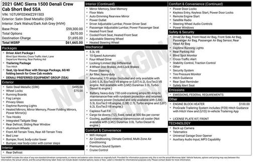 2021 GMC Sierra 1500 Denali
