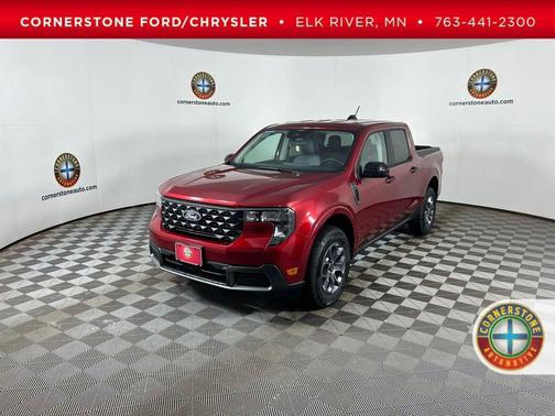 Red 2026 Ford Maverick XLT