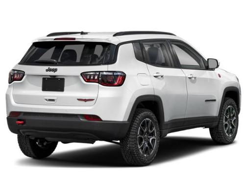 White 2025 Jeep Compass Trailhawk