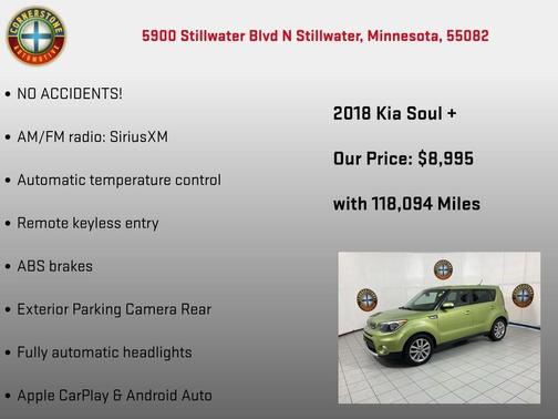 Green 2018 Kia Soul +