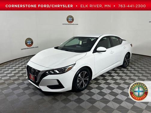 White 2021 Nissan Sentra SV
