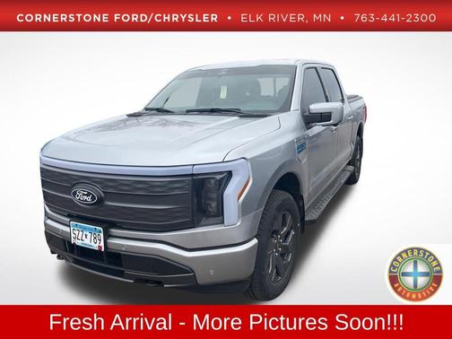 Silver Metallic 2025 Ford F-150 Lightning LARIAT