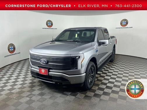 Silver 2025 Ford F-150 Lightning LARIAT