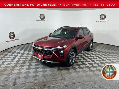Crimson Metallic 2025 Chevrolet Trax LT