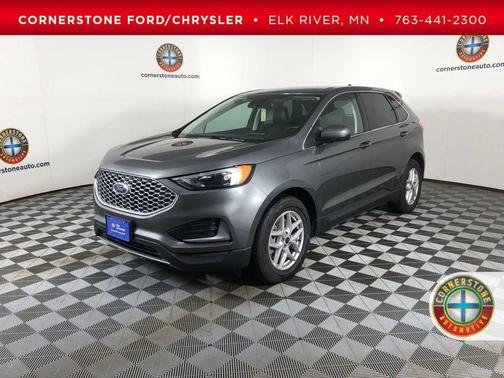 Gray 2024 Ford Edge SEL
