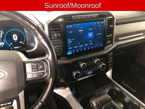 White 2022 Ford F-150 Platinum