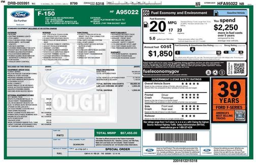2017 Ford F-150 Lariat