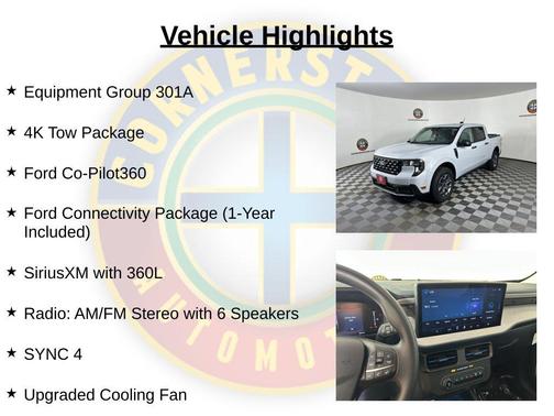 White 2026 Ford Maverick XLT
