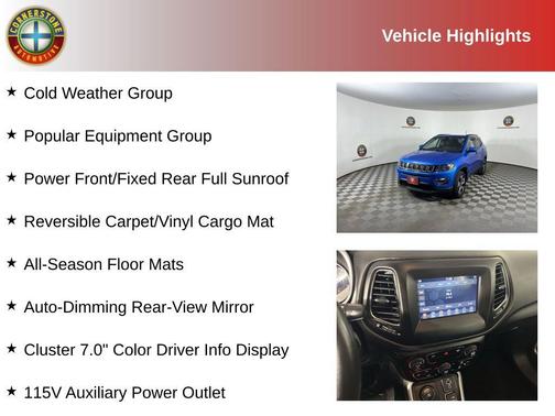 Laser Blue 2018 Jeep Compass Latitude