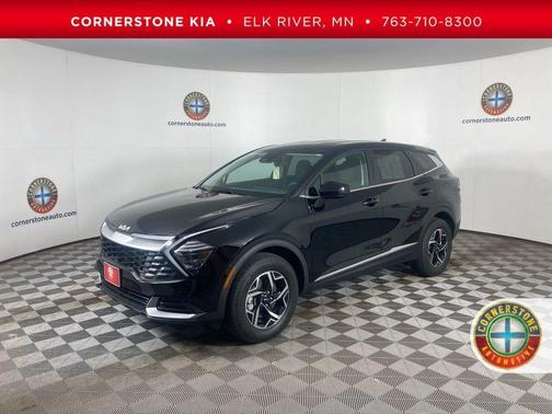 Black 2025 Kia Sportage LX