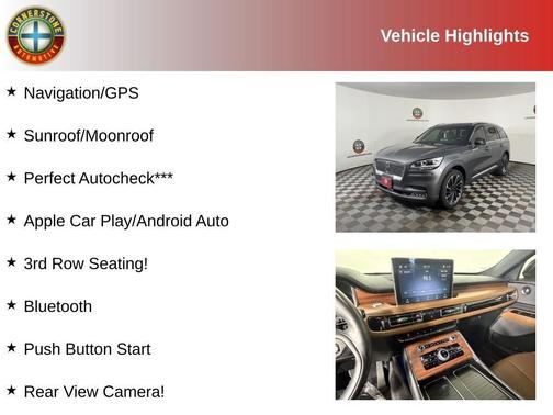 Gray 2023 Lincoln Aviator Reserve AWD