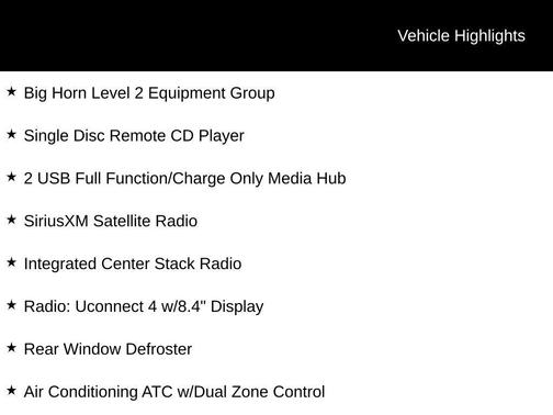 2019 RAM 1500 Big Horn
