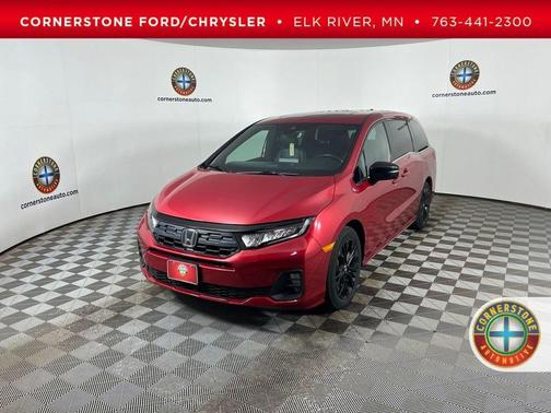 Red 2025 Honda Odyssey Sport-L