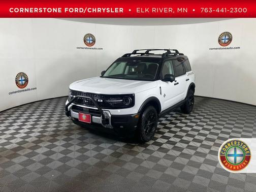 Oxford White 2025 Ford Bronco Sport Outer Banks SUV