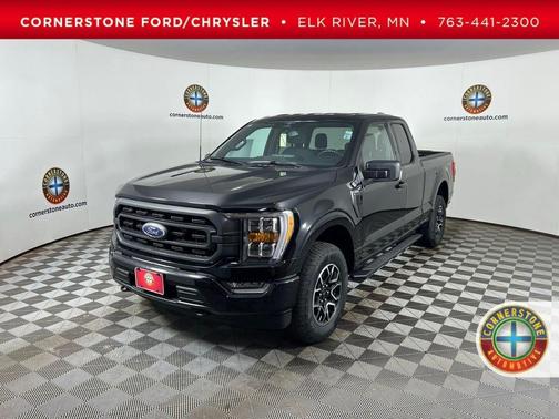 Black 2023 Ford F-150 XLT