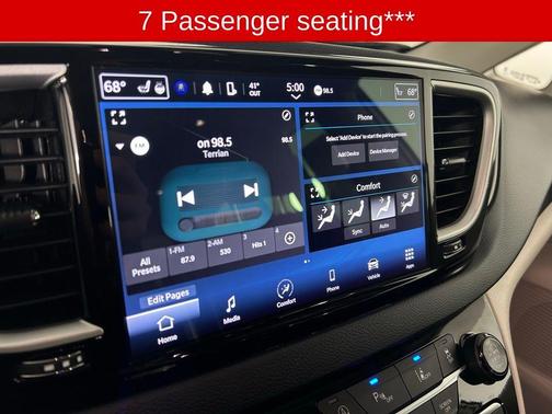 Silver 2024 Chrysler Pacifica Touring-L