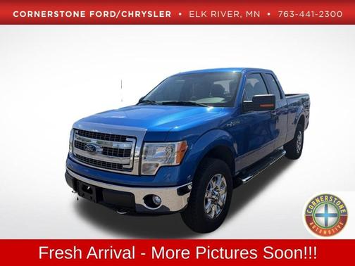 Blue 2014 Ford F-150 XLT