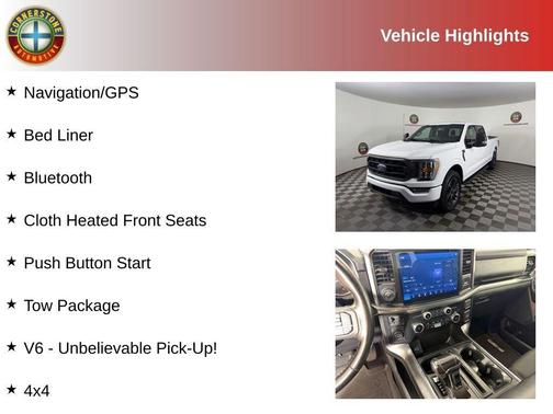White 2023 Ford F-150 XLT