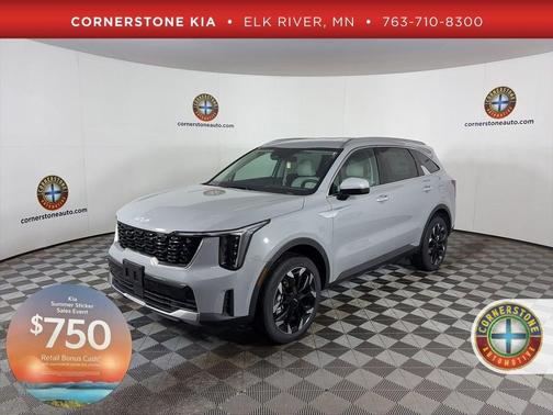 Gray 2026 Kia Sorento EX