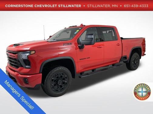 Red 2024 Chevrolet Silverado 3500 LTZ