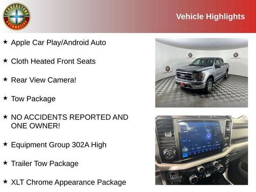 Silver 2023 Ford F-150 XLT